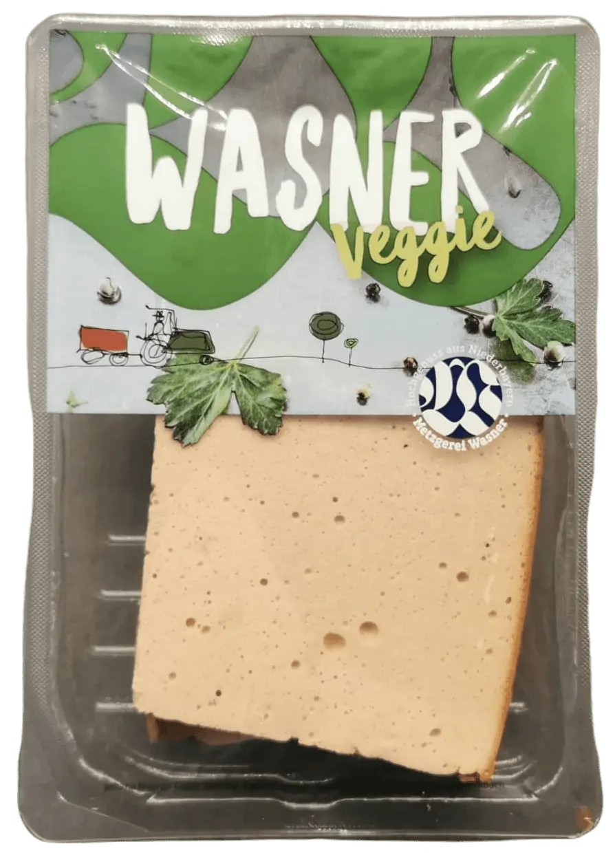 Wasner Veggie Fleischkaese freigestellt | Fleischersatz-Produkte.de