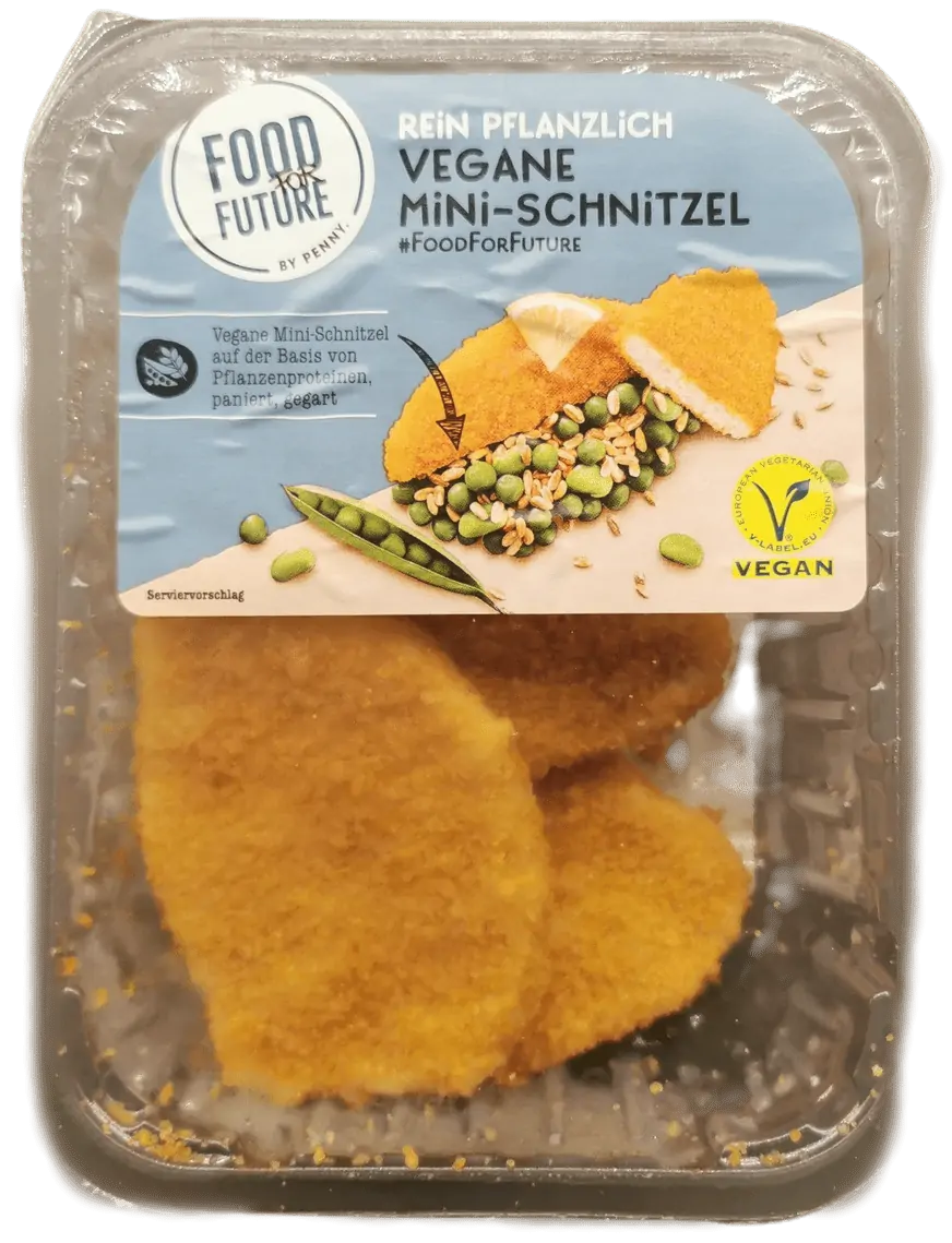 Food for Future Vegane Mini Schnitzel freigestellt | Fleischersatz-Produkte.de