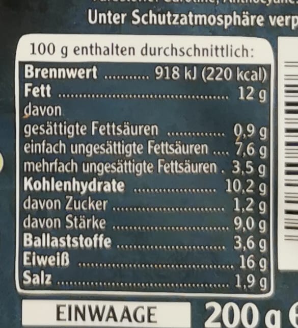 Ruegenwalder Muehle Vegane Muehlen Cordon Bleu Werte. | Fleischersatz-Produkte.de