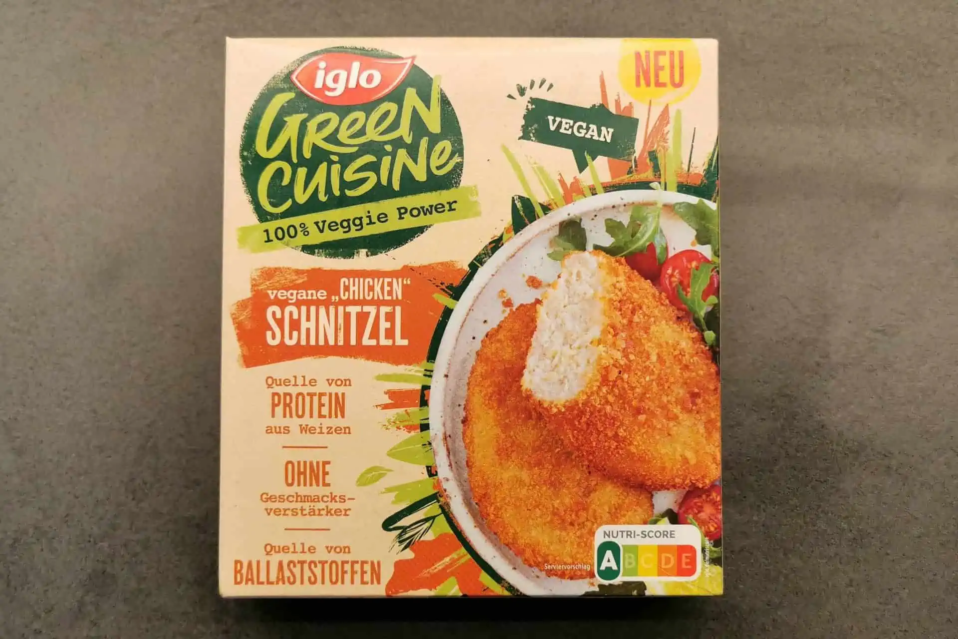 Iglo: Green Cuisine vegane Chicken Schnitzel