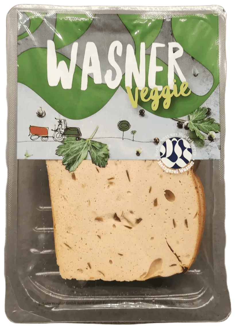 Wasner Veggie Fleischkaese Gurkerl frei | Fleischersatz-Produkte.de