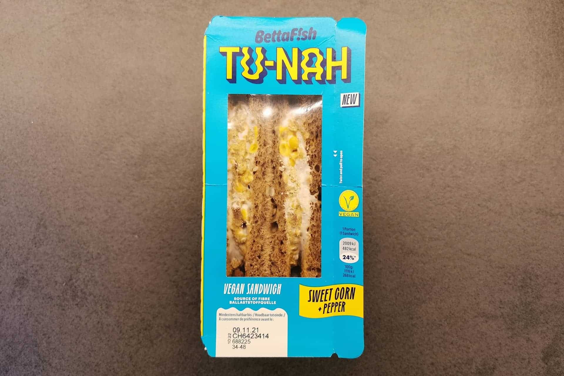 Bettafish: Tu-Nah Sandwich Sweet Corn Pepper