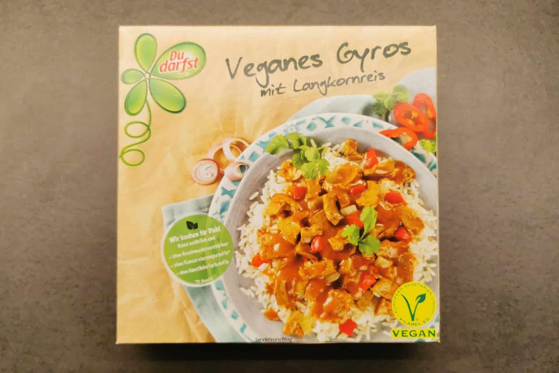 Du darfst - Veganes Gyros mit Reis