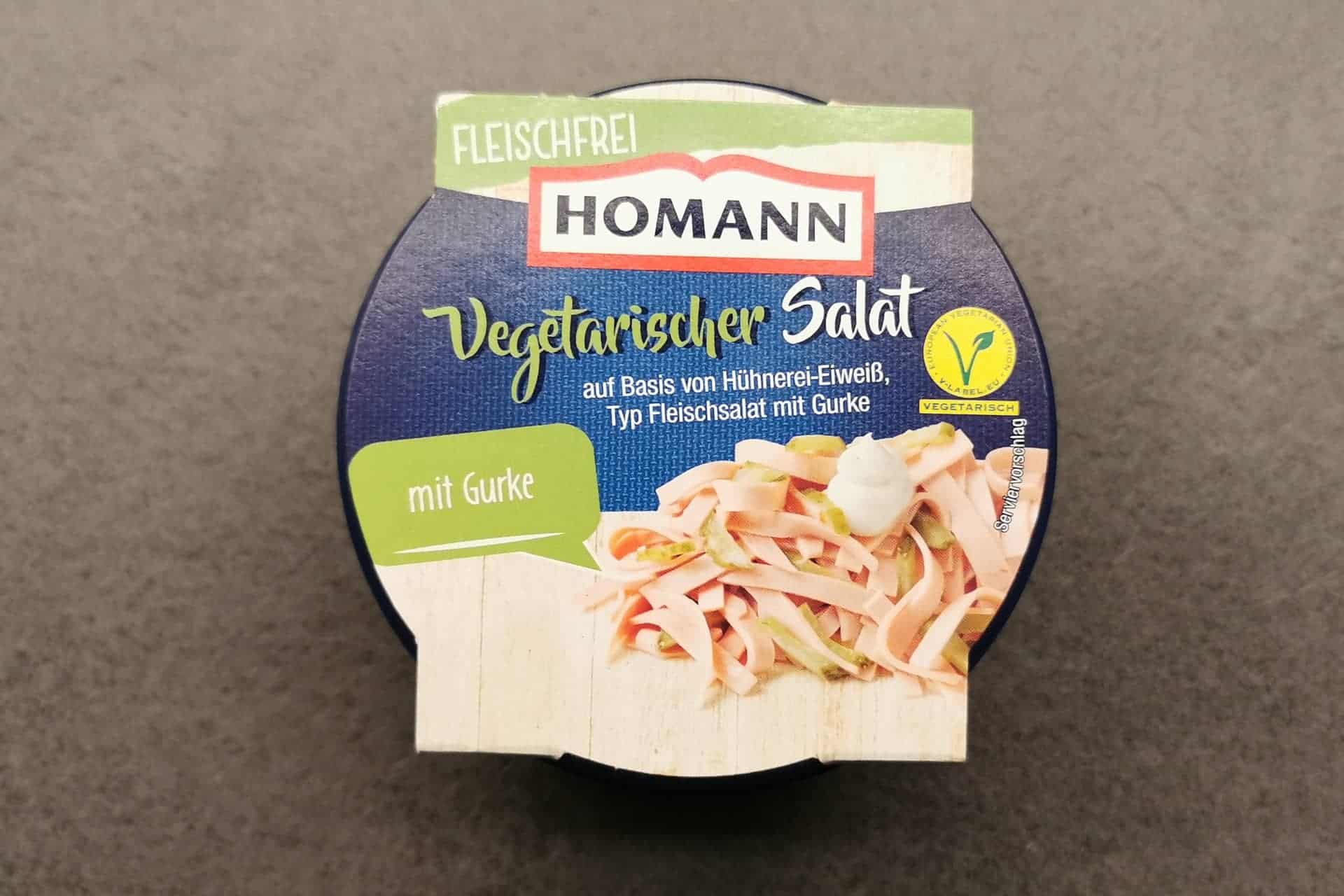 Homann - Vegetarischer Salat mit Gurke