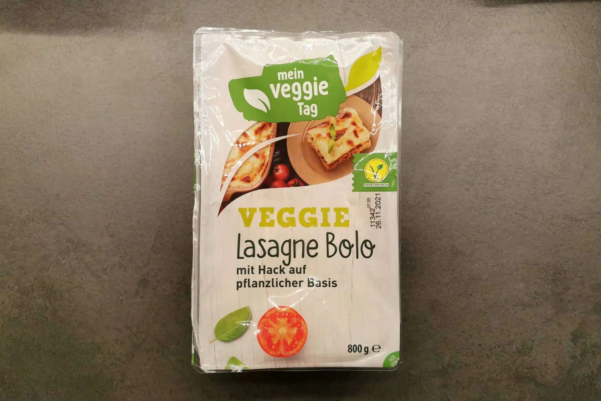 Mein Veggie Tag: Veggie Lasagne Bolo