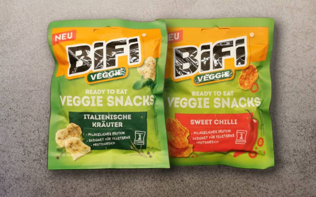 BiFi: Veggie Snacks (Italienische Kräuter + Sweet Chilli)