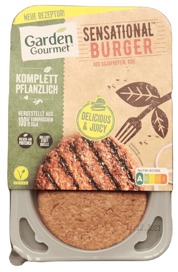 Garden Gourmet Sensational Burger frei | Fleischersatz-Produkte.de