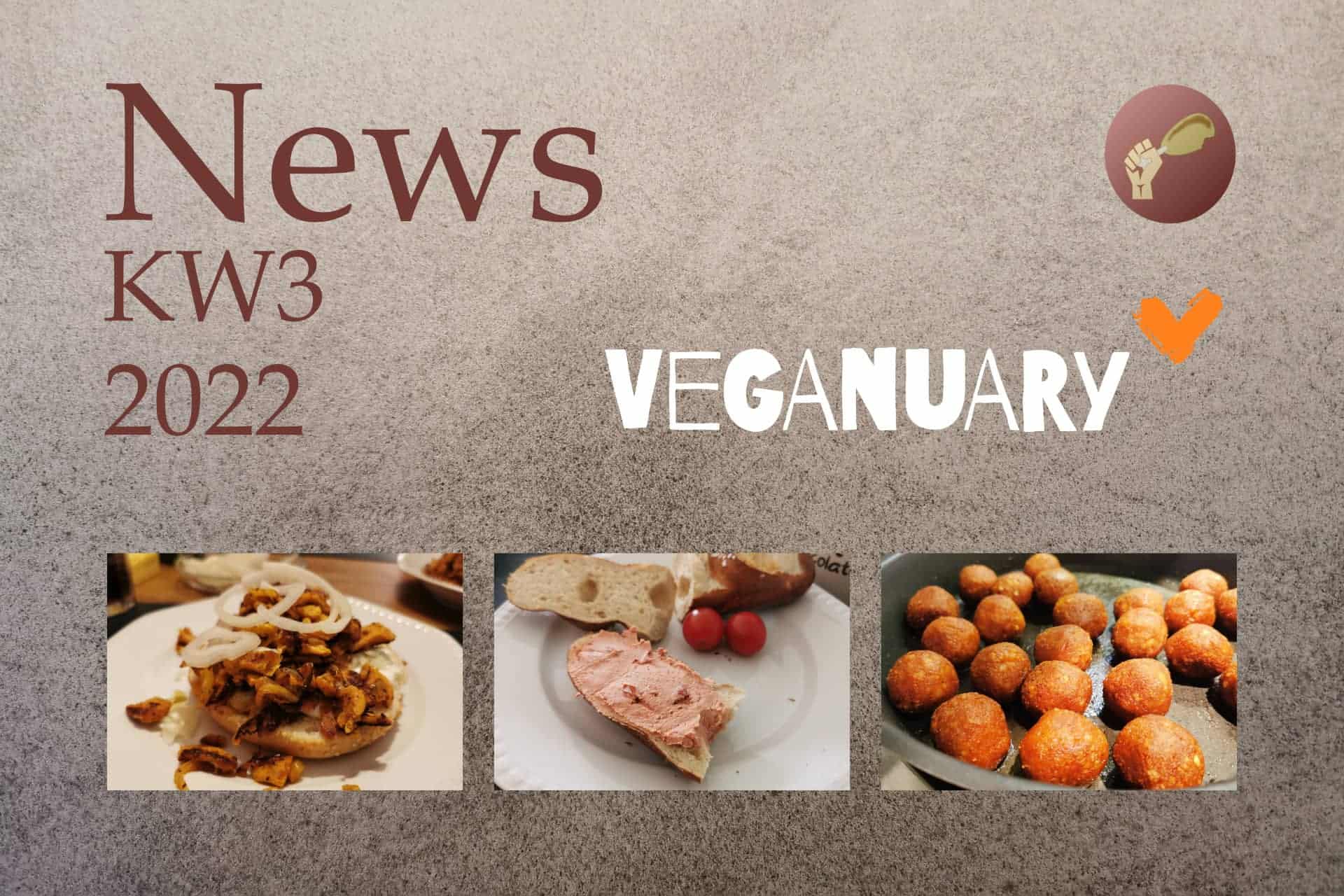 Fleischersatz News KW3 Veganuary