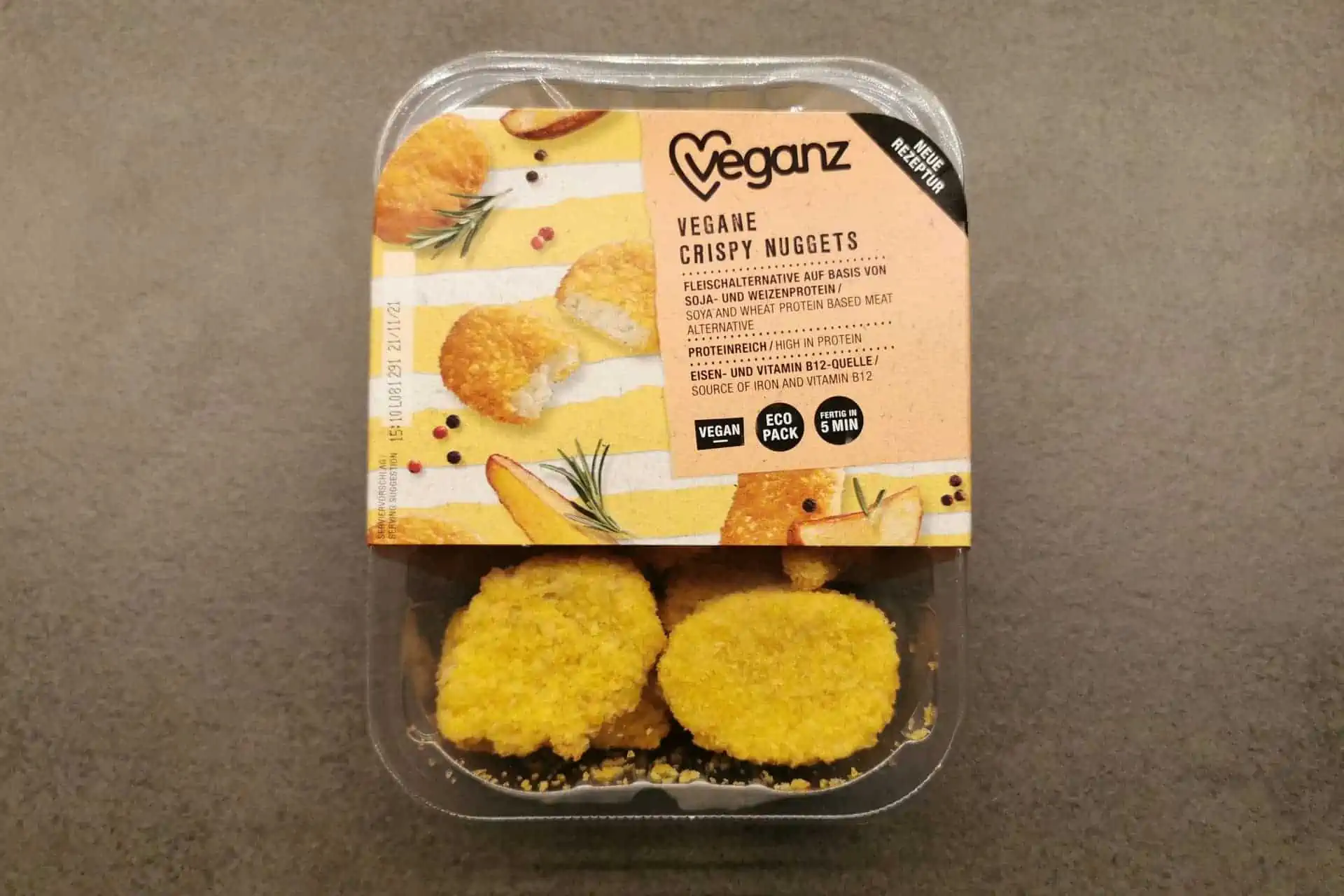 Veganz - Vegane Crispy Nuggets