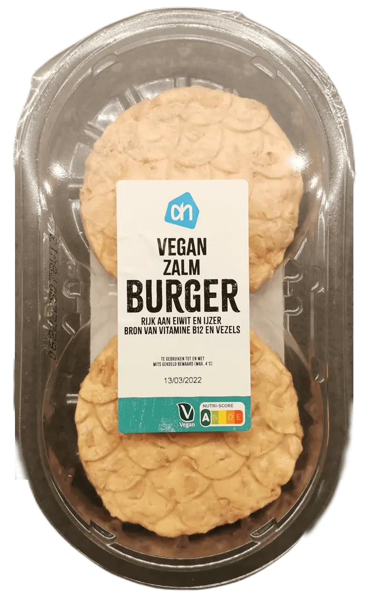 Albert Heijn: Vegane Lachs Burger (Vegan Zalm Burger)