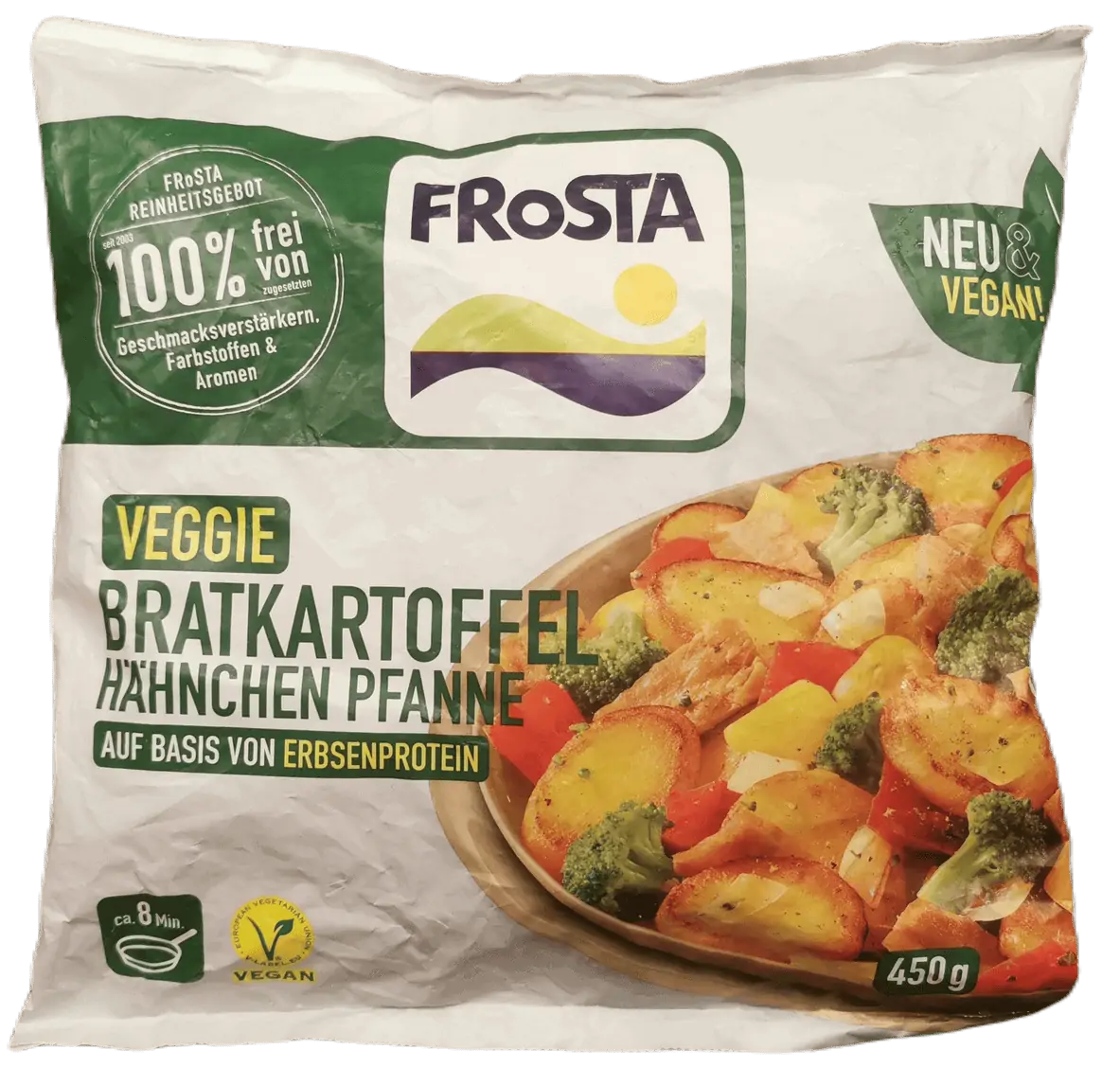 Frosta: Veggie Bratkartoffel Hähnchen Pfanne