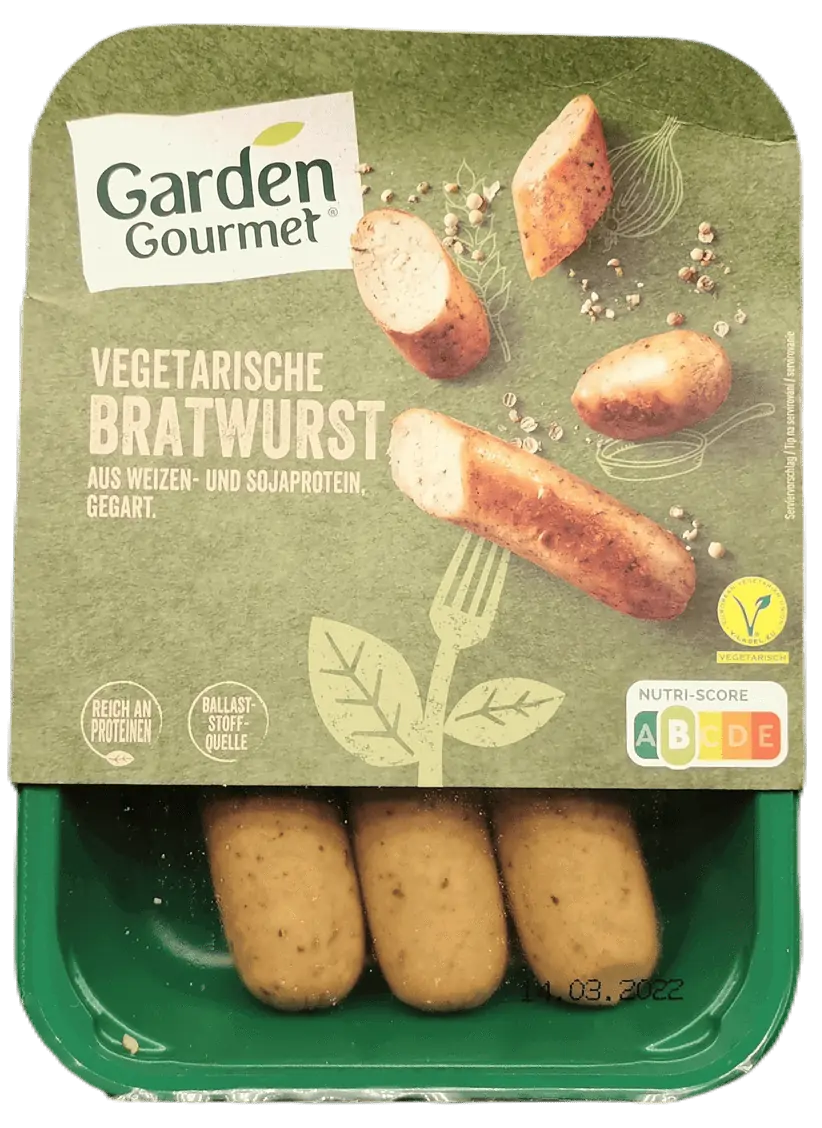 Garden Gourmet: Vegetarische Bratwurst