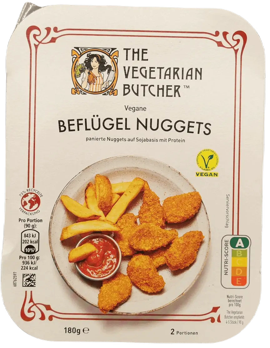 The Vegetarian Butcher Befluegel Nuggets frei | Fleischersatz-Produkte.de