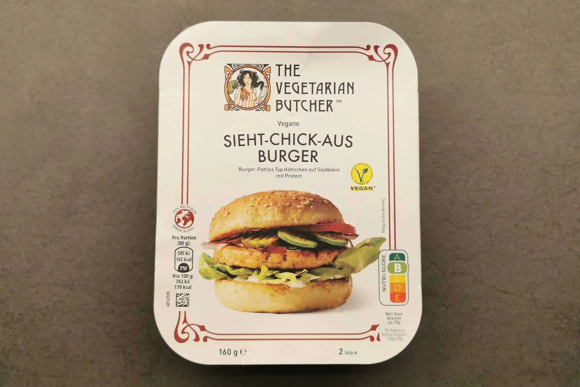 The Vegetarian Butcher: Sieht Chick aus Burger