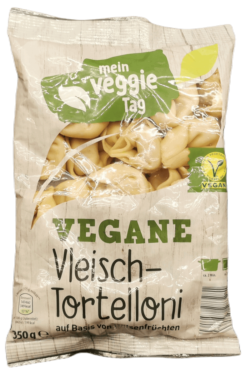 Mein Veggie Tag - Vegane Vleisch Tortelloni