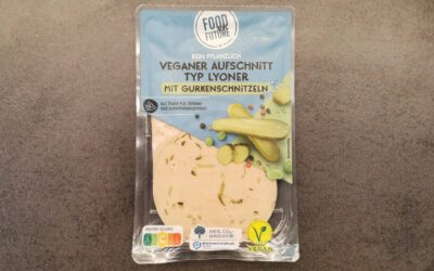 Food for Future: Veganer Aufschnitt Lyoner mit Gurkenschnitzeln