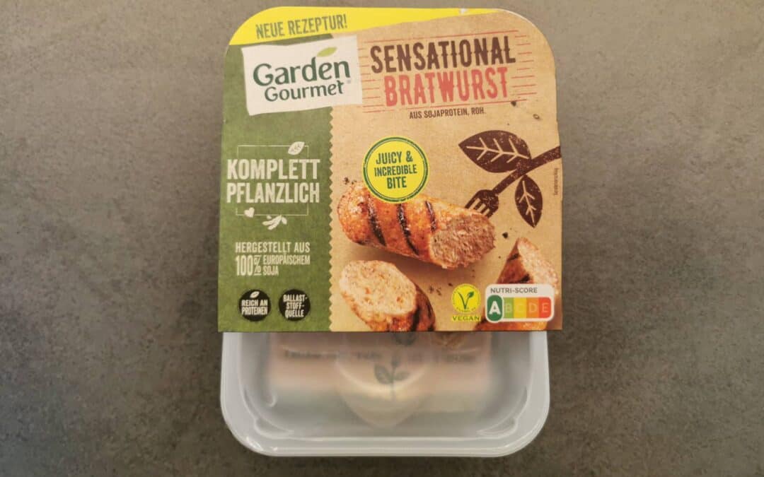 Garden Gourmet: Sensational Bratwurst (neue + alte Rezeptur)