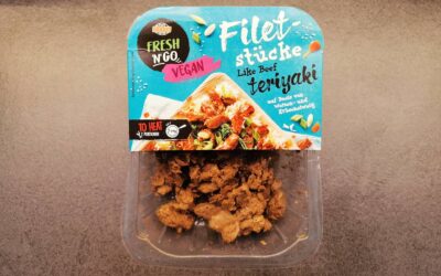 Globus Fresh ’n‘ go: Vegane Filetstücke like Beef Teriyaki