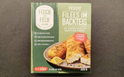 Fisch vom Feld: Veggie Filees im Backteig