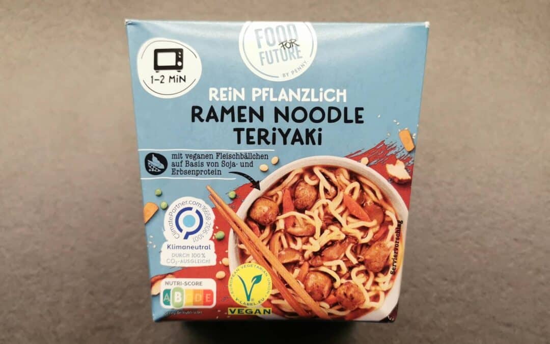 Food for Future: Vegane Ramen Noodle Teriyaki