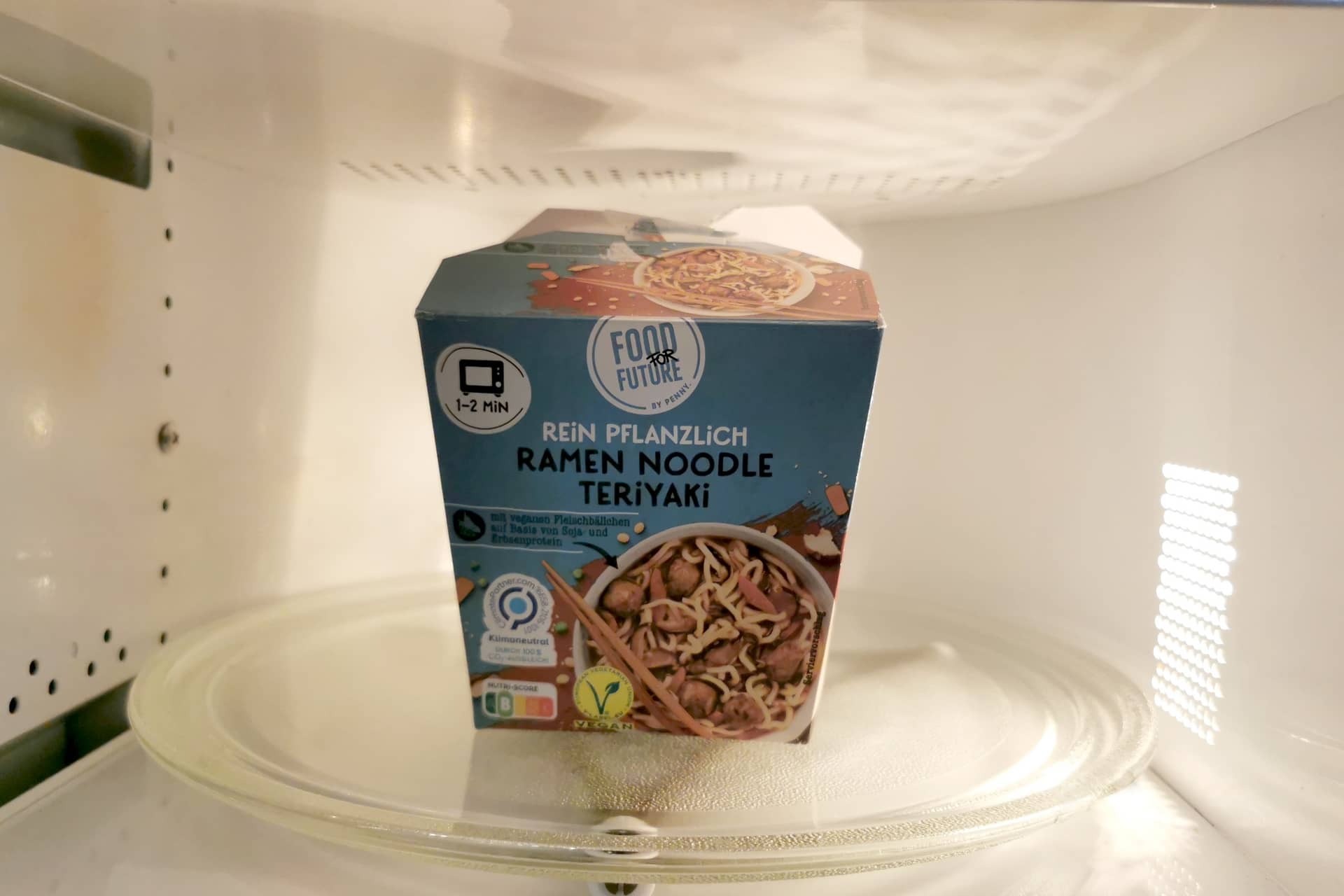 Food for Future - Vegane Ramen Noodle Teriyaki Mikrowelle