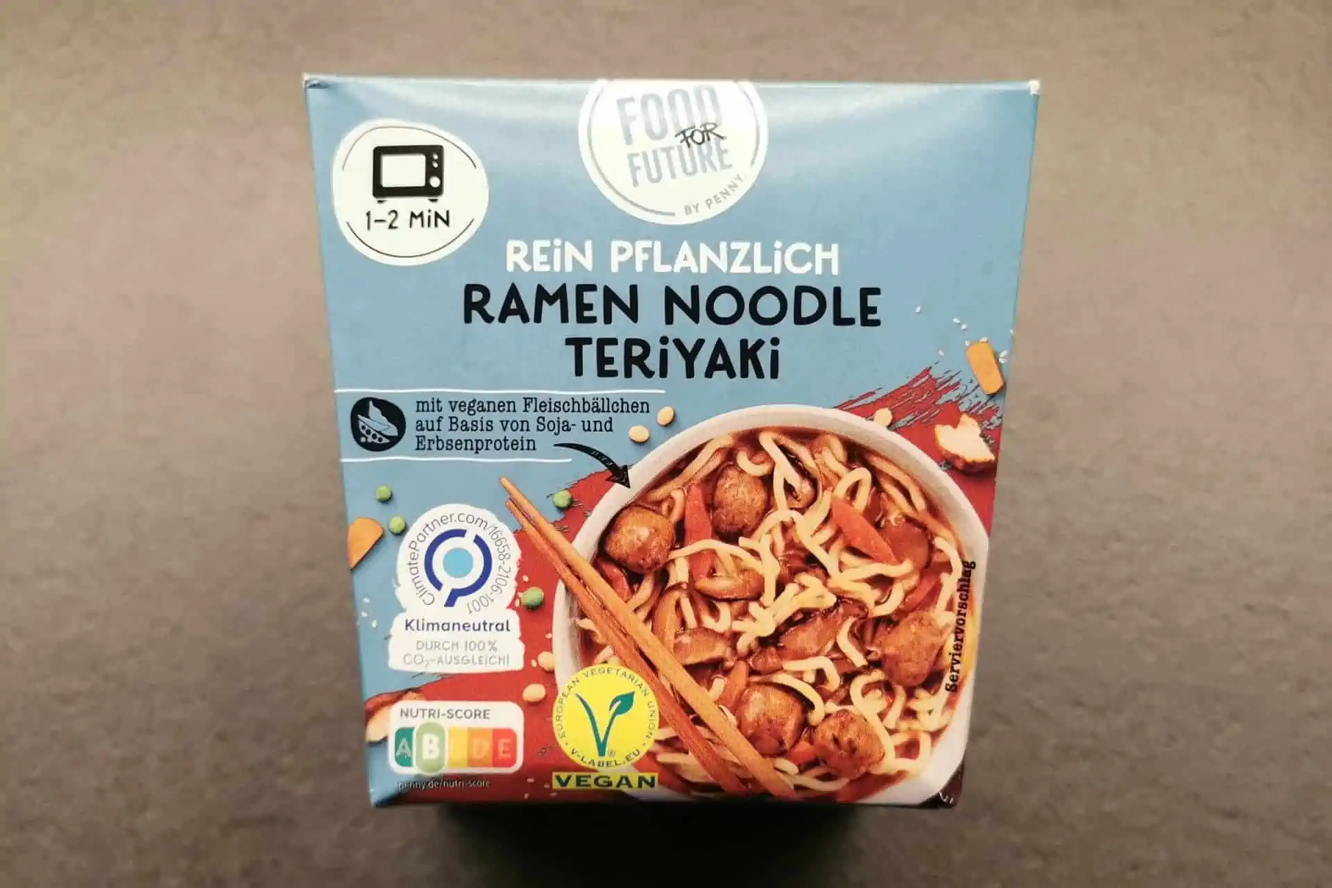 Food for Future: Vegane Ramen Noodle Teriyaki