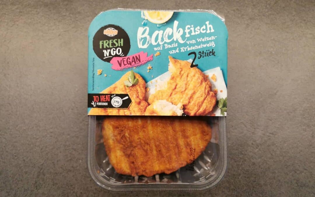 Globus Fresh ’n‘ go: Veganer Backfisch