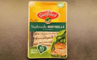 Gutfried: Vegetarische Mortadella mit Schnittlauch