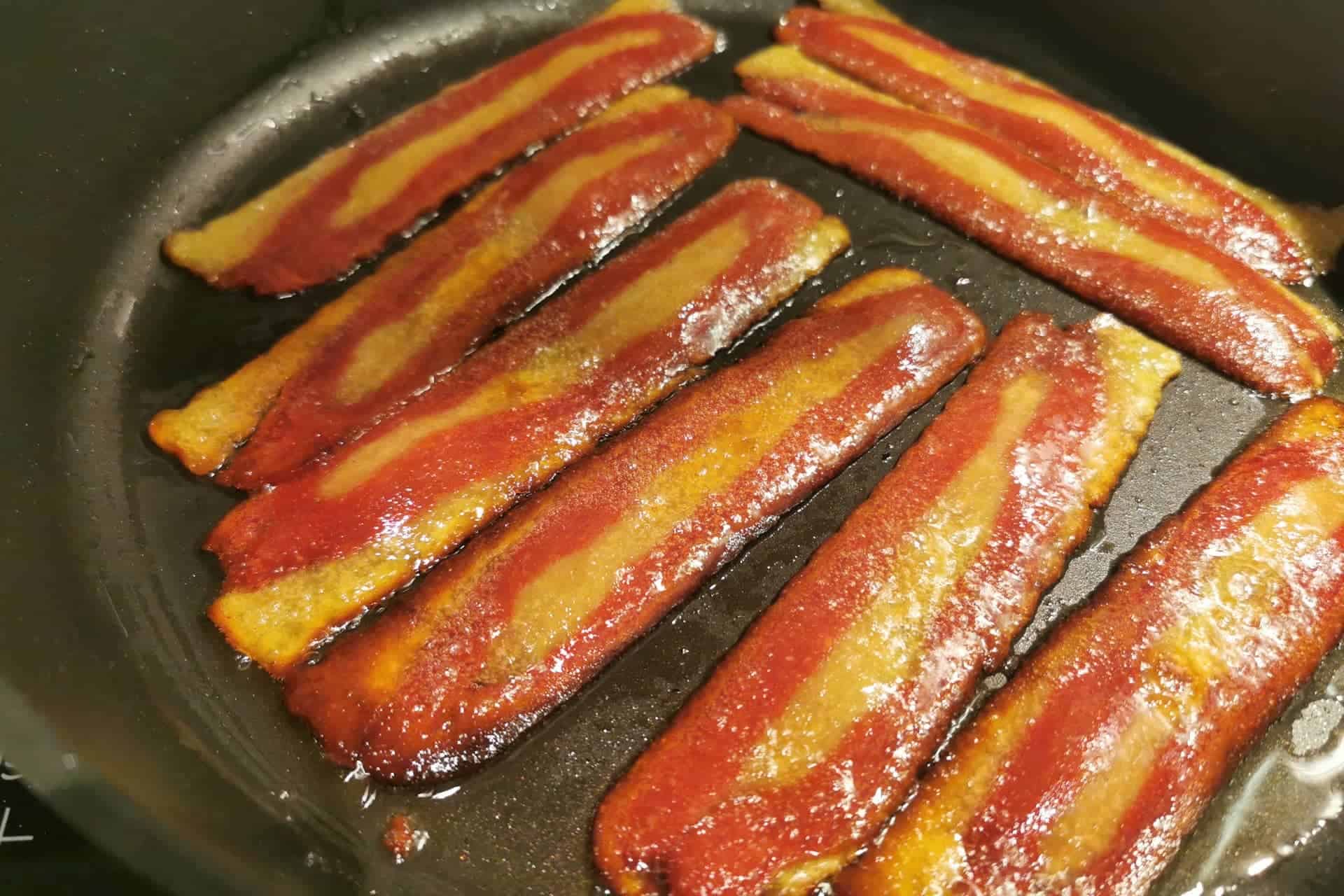 Veganer Bacon von Billie Green