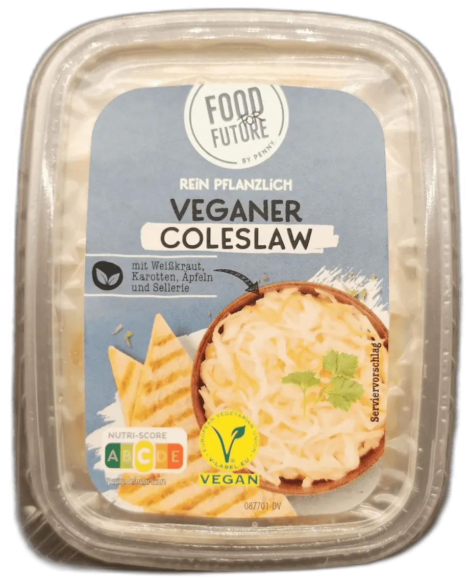 Food for Future - Veganer Coleslaw freigestellt