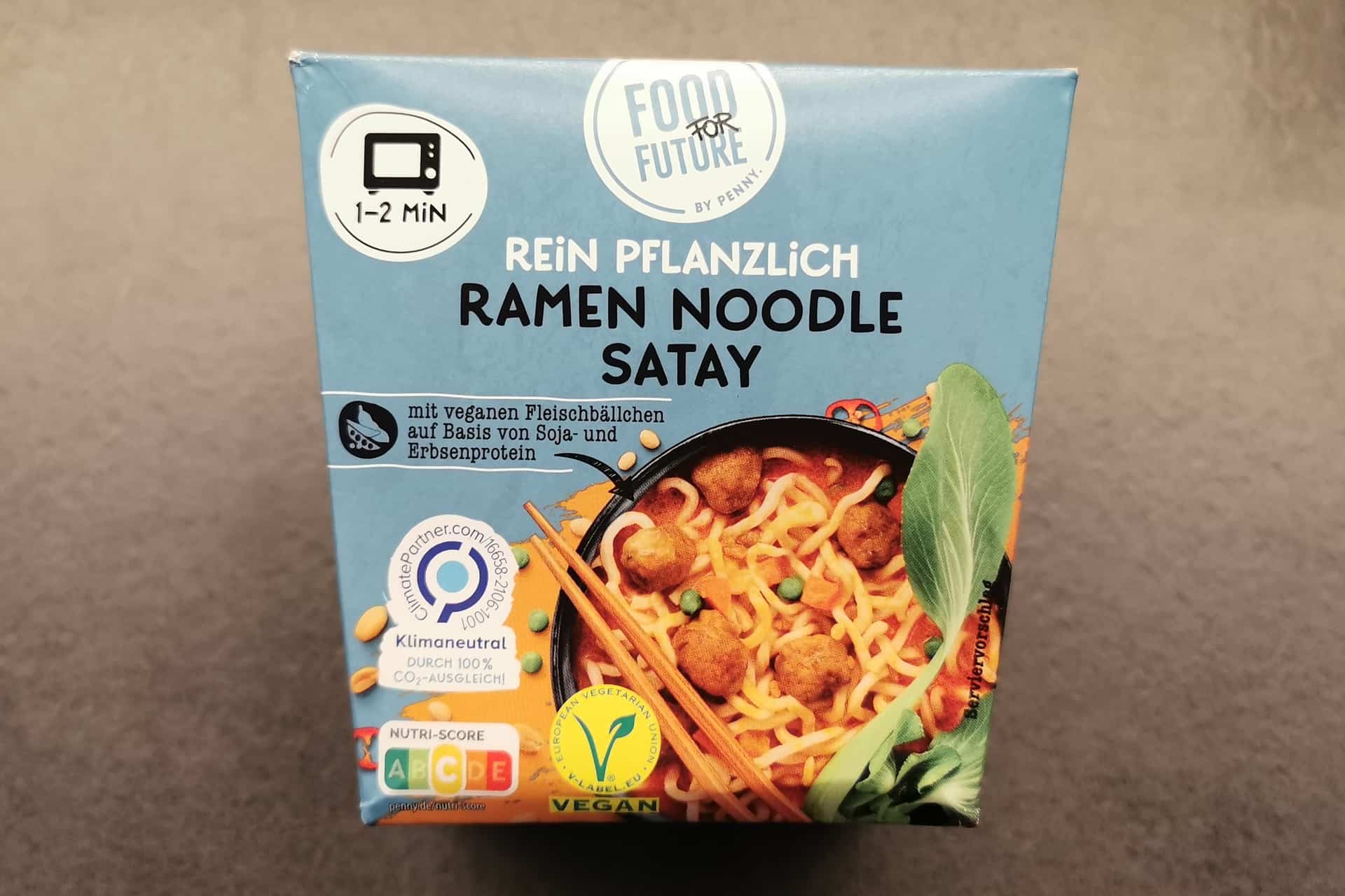 Food for Future: Vegane Ramen Noodle Satay