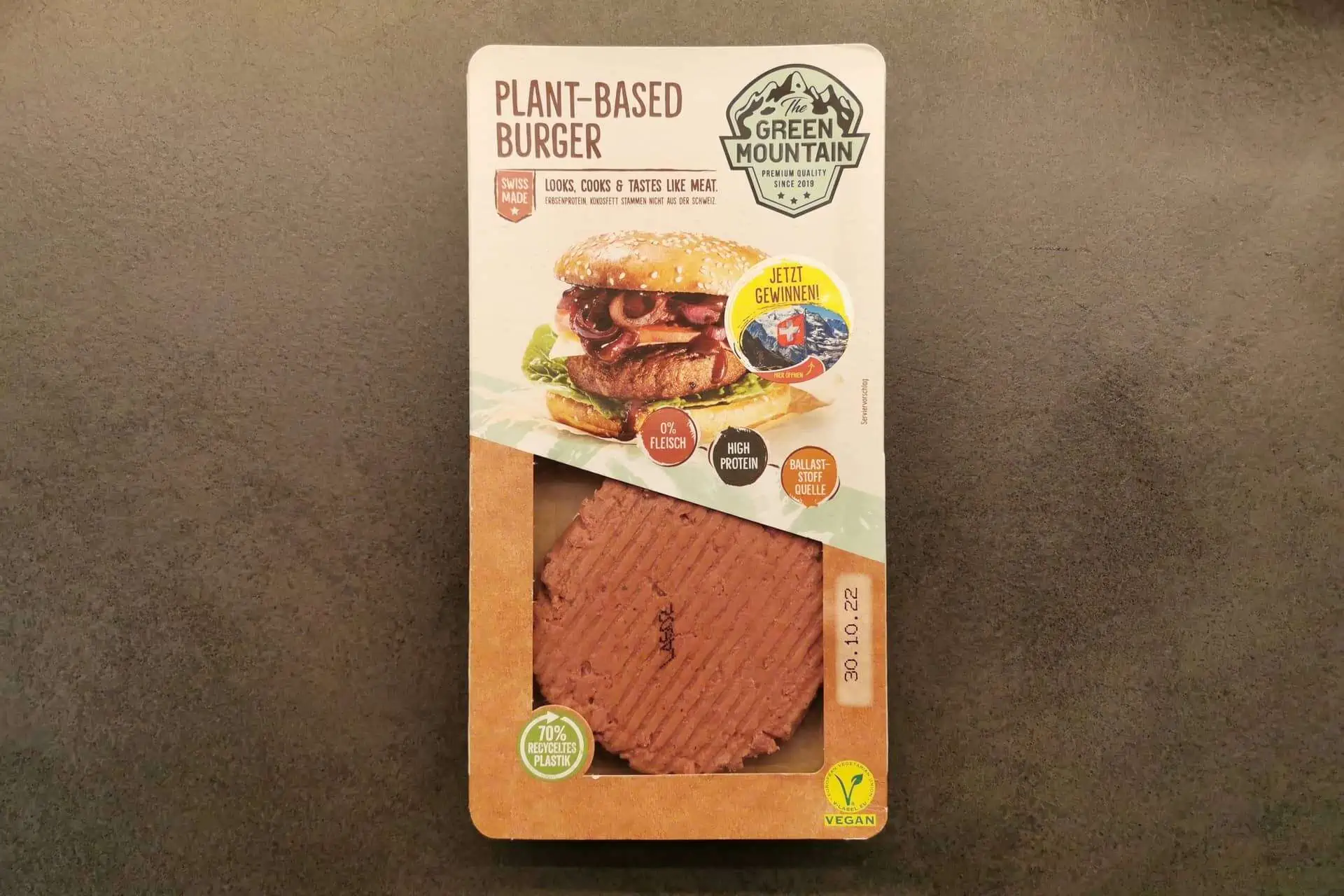 The Green Mountain - Plant-Based Burger