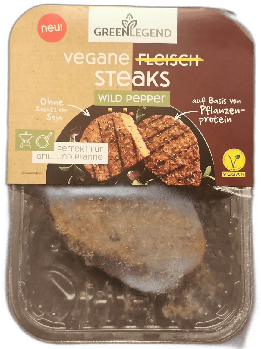 tinywow Green Legend Vegane Steaks Pfeffer 01 8486622 | Fleischersatz-Produkte.de