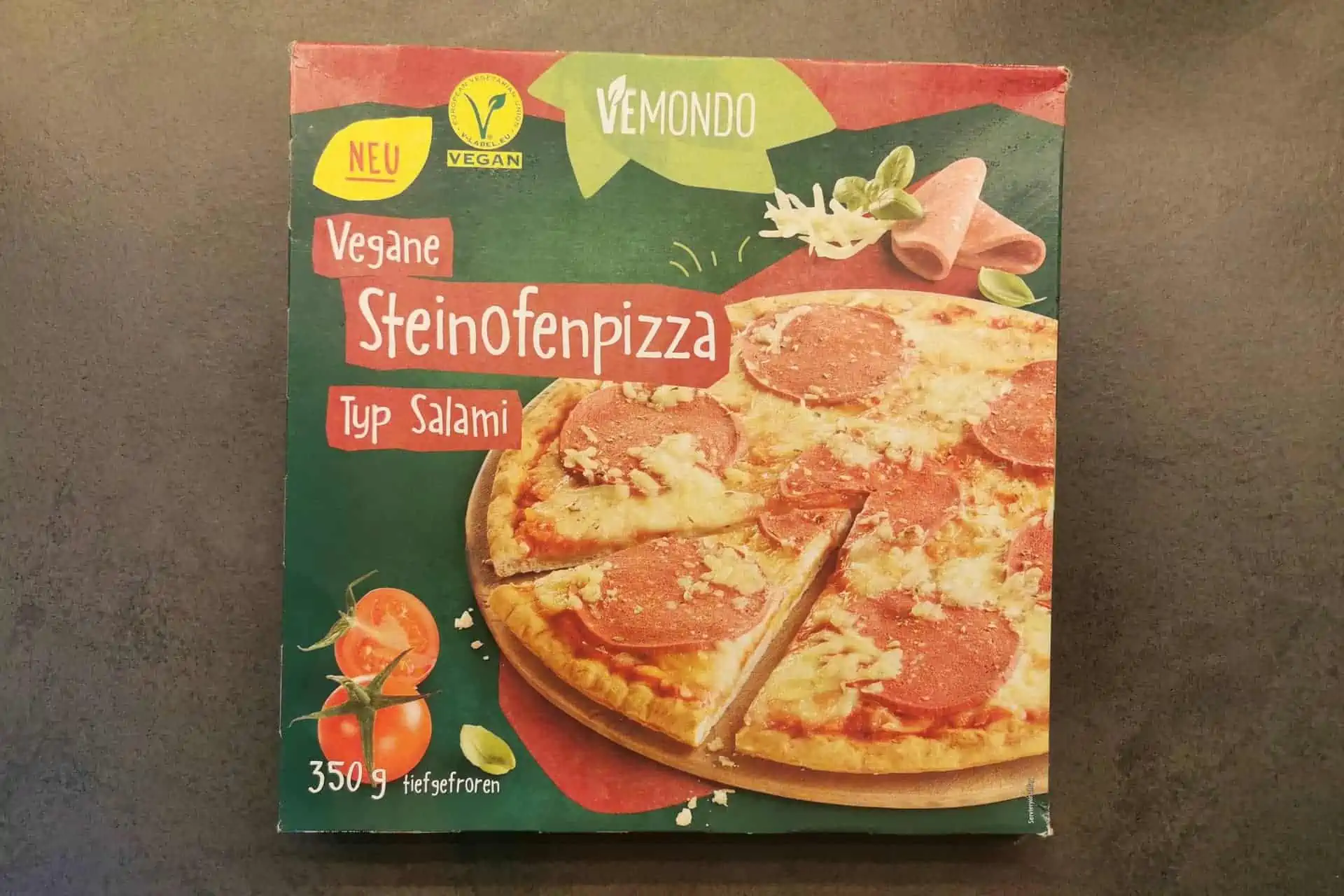 Vemondo: Vegane Steinofenpizza Salami