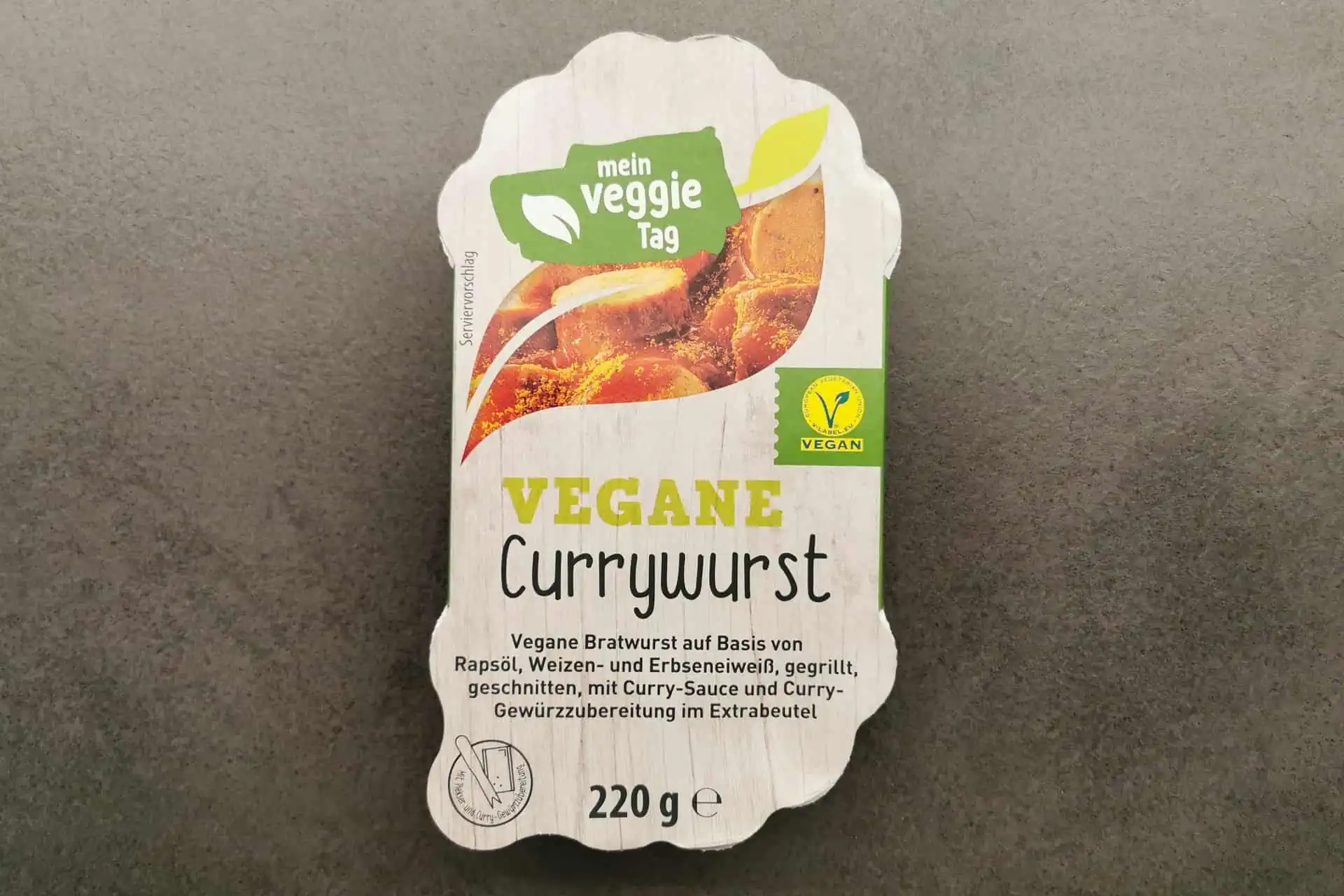 Mein Veggie Tag: Vegane Currywurst