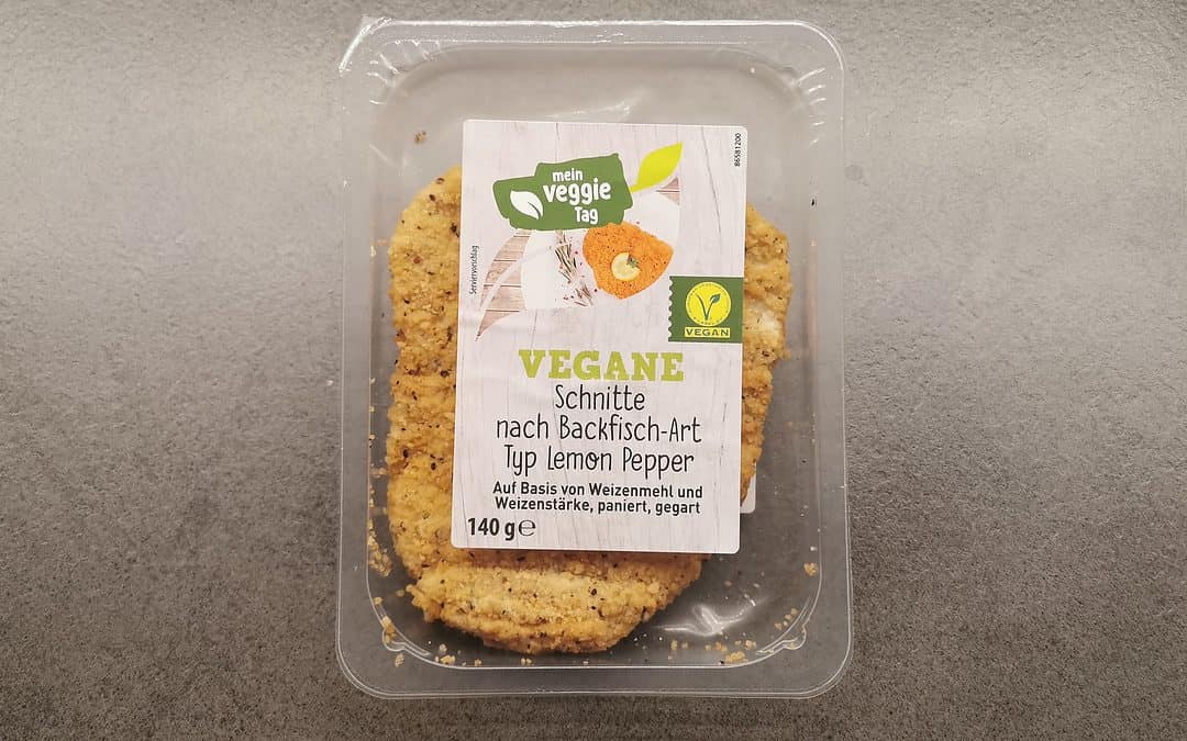 Mein Veggie Tag: Veganer Backfisch Lemon Pepper