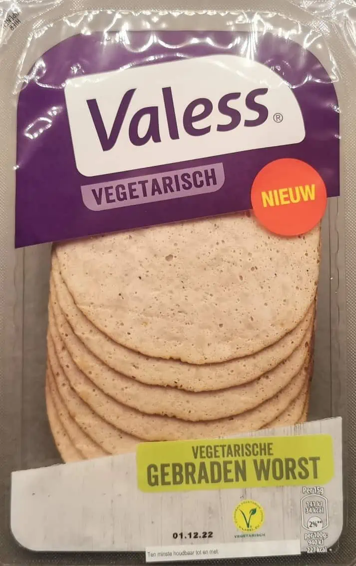 Valess Vegetarische Gebratene Wurst Gebraden Worst 06 | Fleischersatz-Produkte.de