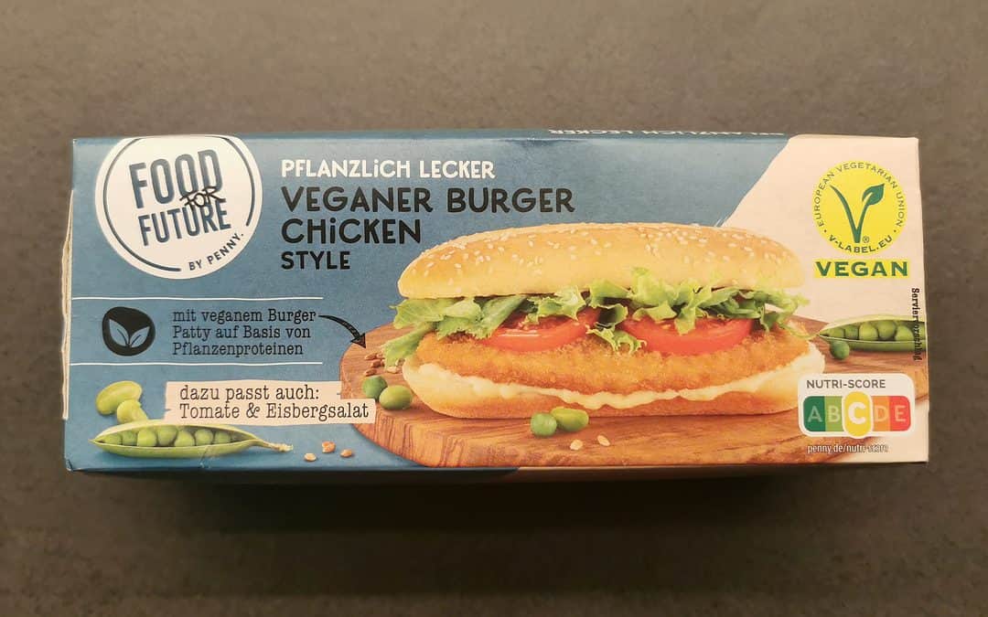 Food for Future: Veganer Burger Chicken Style
