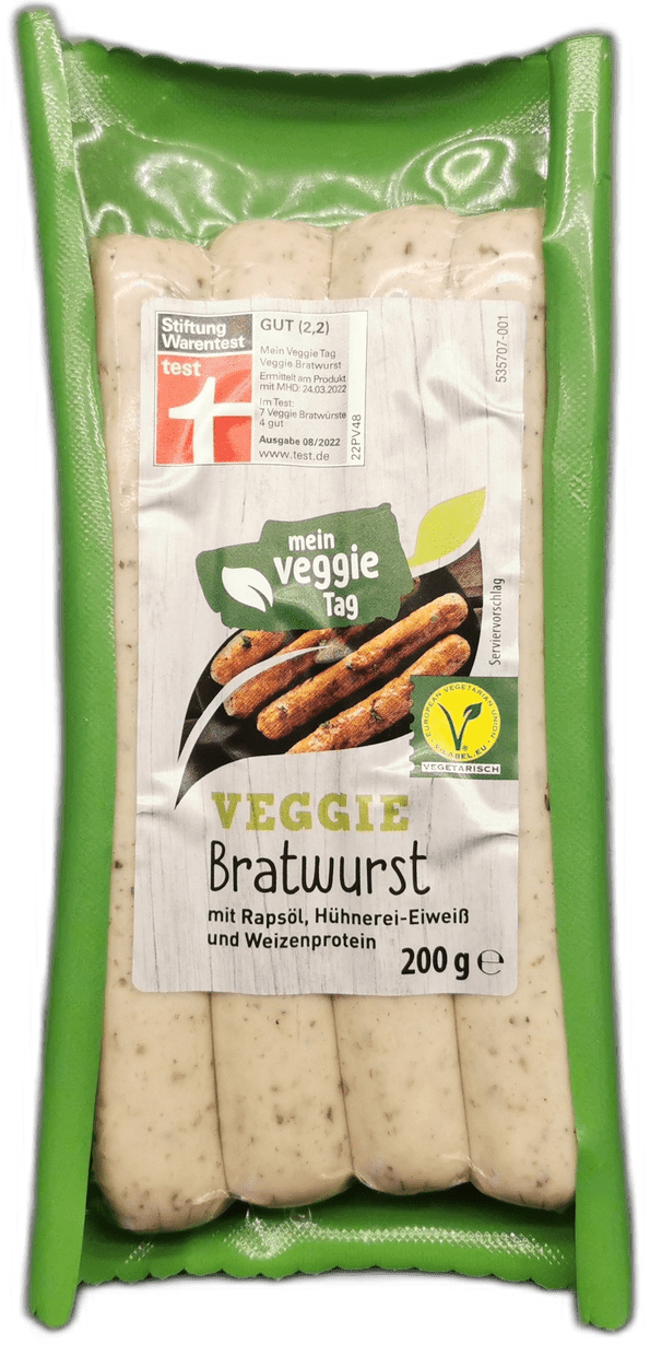 Mein Veggie Tag: Veggie Bratwurst
