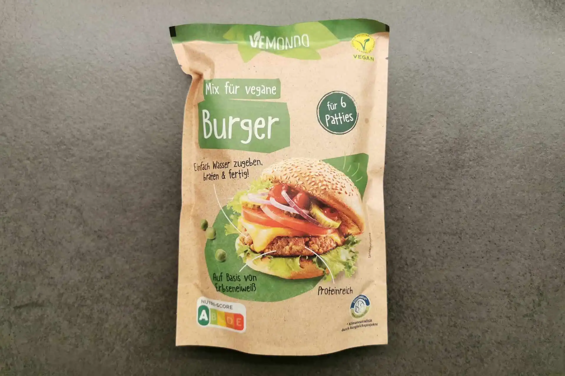 Vemondo: Mix für Vegane Burger