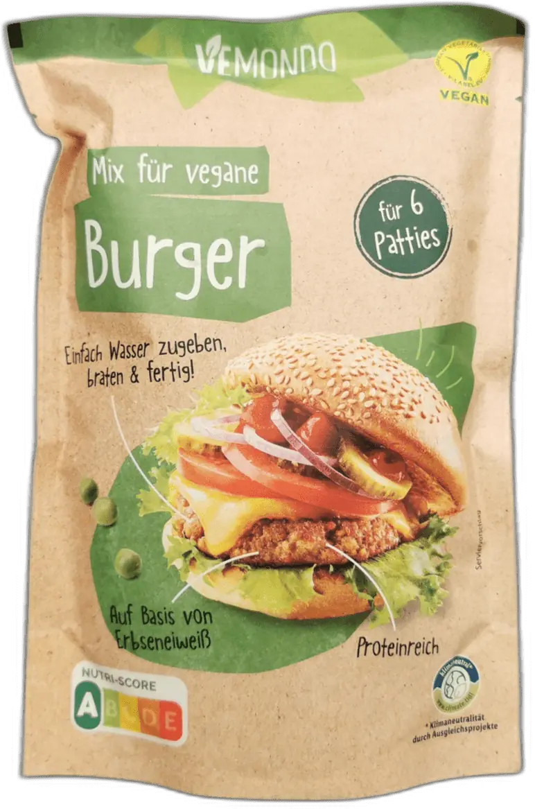 Vemondo: Mix für Vegane Burger