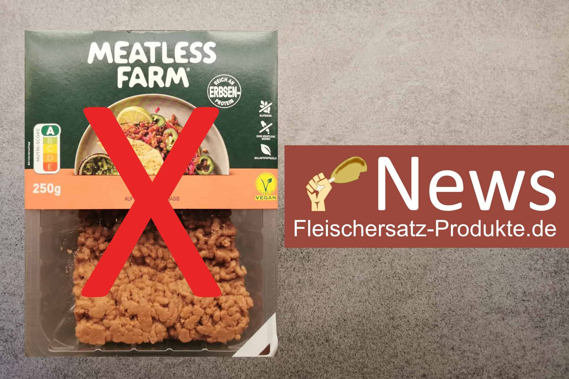 2023 06 Meatless Farm insolvent | Fleischersatz-Produkte.de